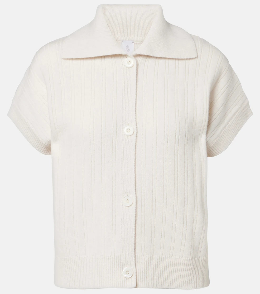 Eleventy - Wool and cashmere polo shirt
