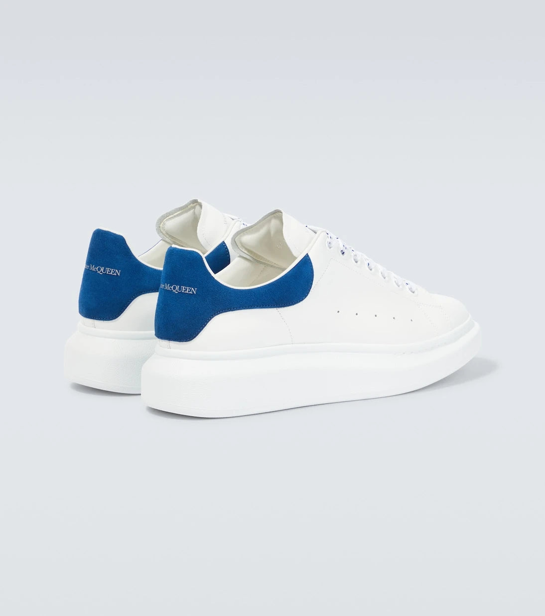 McQueen - Oversized leather sneakers