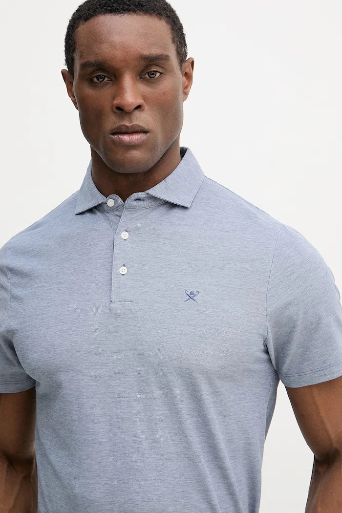 Памучна тениска с яка Hackett London