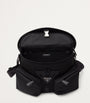 Re-Nylon and Saffiano Leather Shoulder Bag