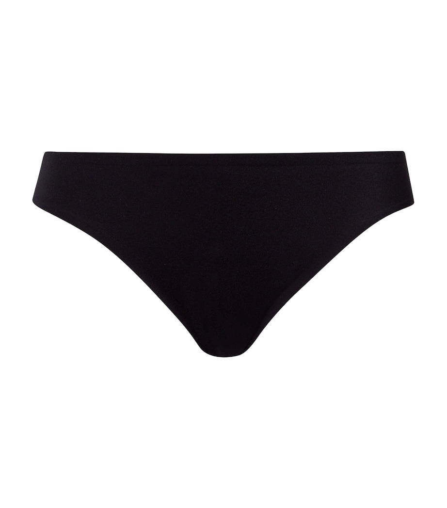 Black Invisible Touch Thong