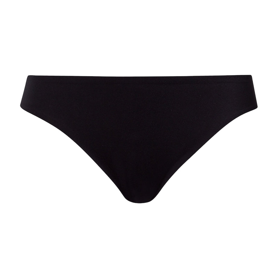 Black Invisible Touch Thong