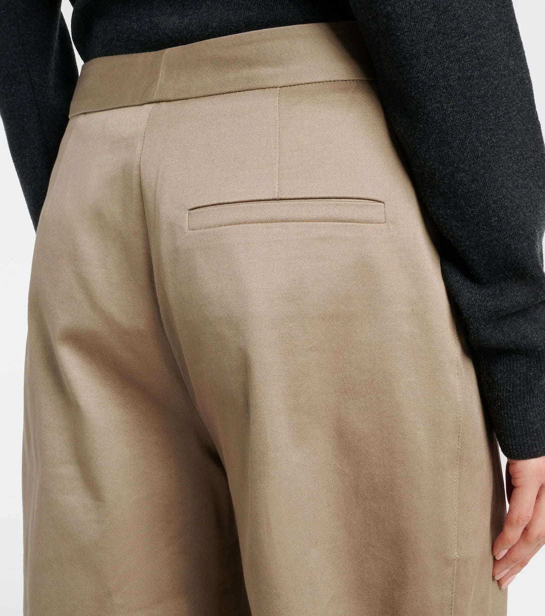 Proenza Schouler - Serene cotton barrel-leg pants