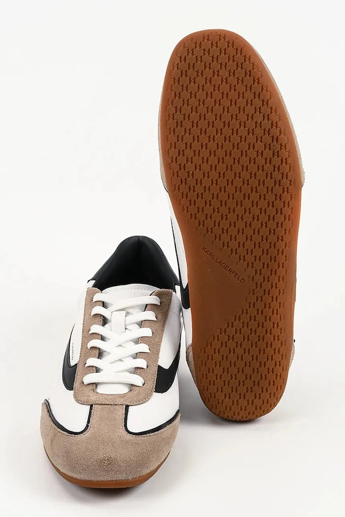 Karl Lagerfeld Devon Sneaker erkek deri spor ayakkabı