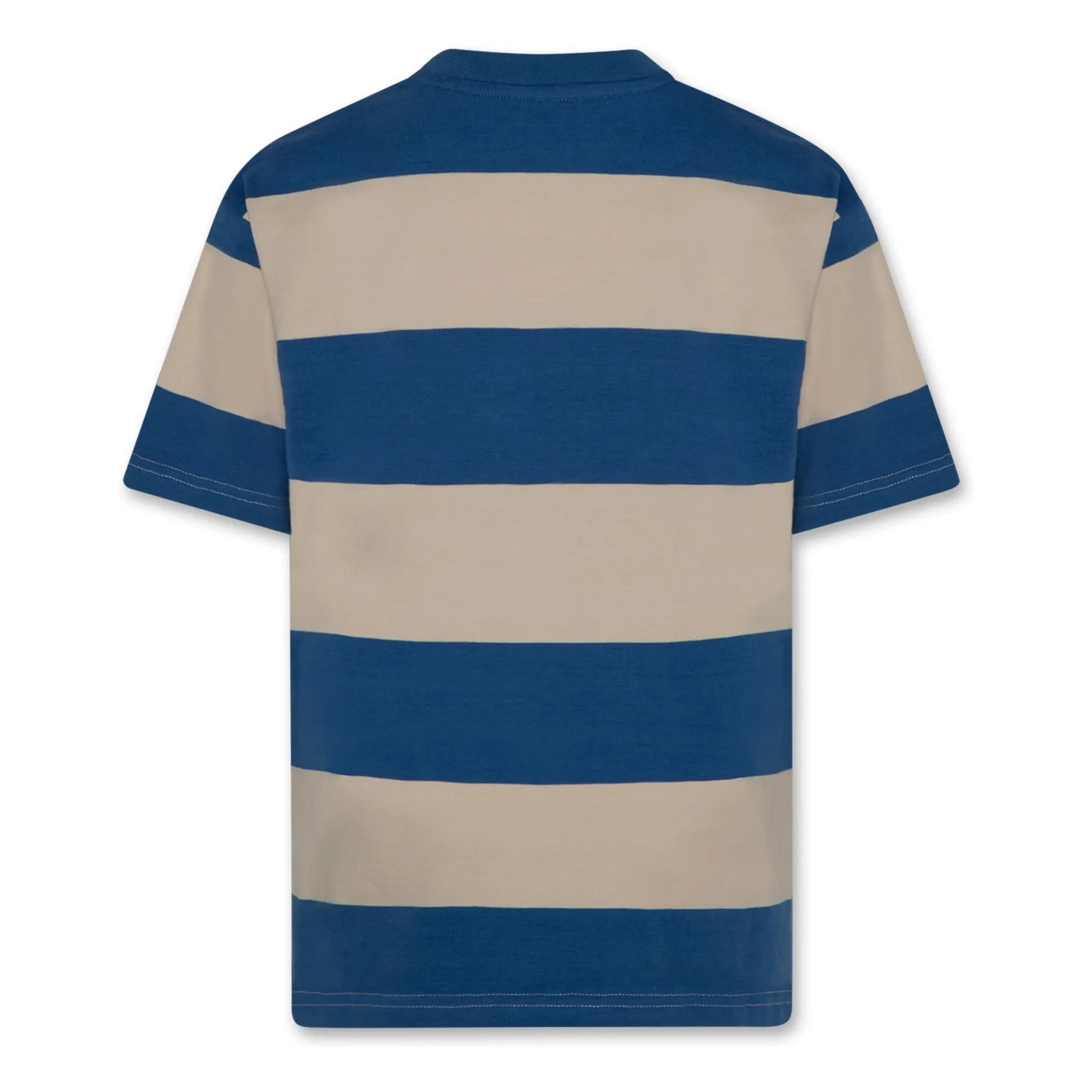 AO76 - Kanye Striped T-shirt Recycled Cotton | Blue