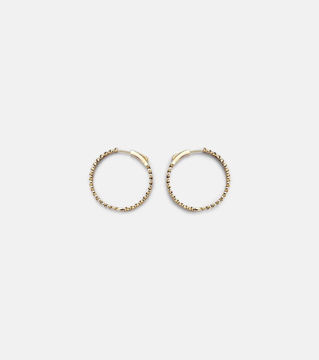 Anita Ko - Luna Large 18kt gold earrings