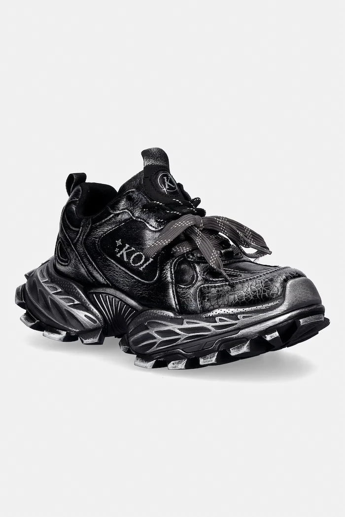 Koi Footwear Enigma Mega Chunky Trainers kadın spor ayakkabı