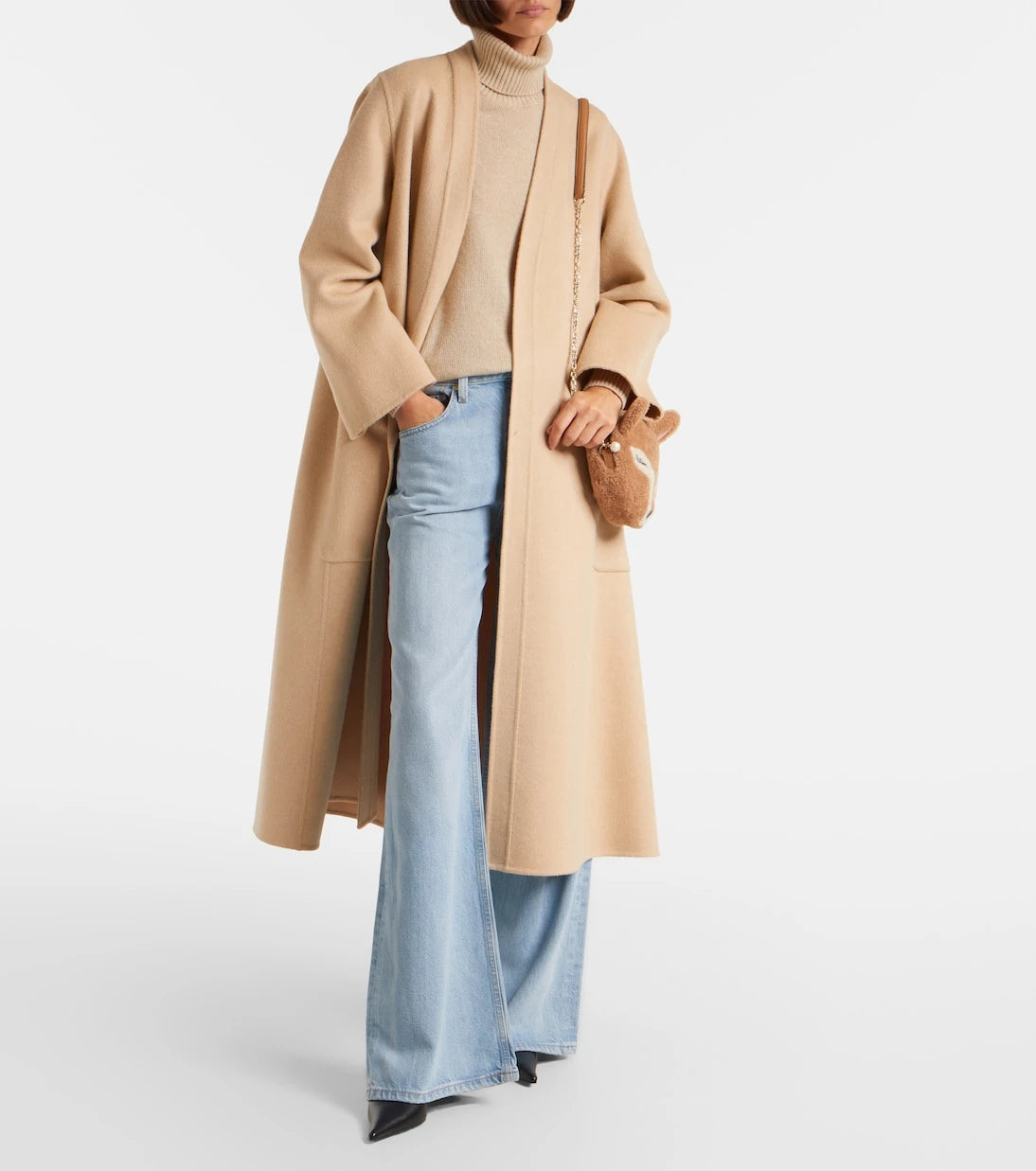 Jimmy Choo - Soft Fox Mini shearling shoulder bag