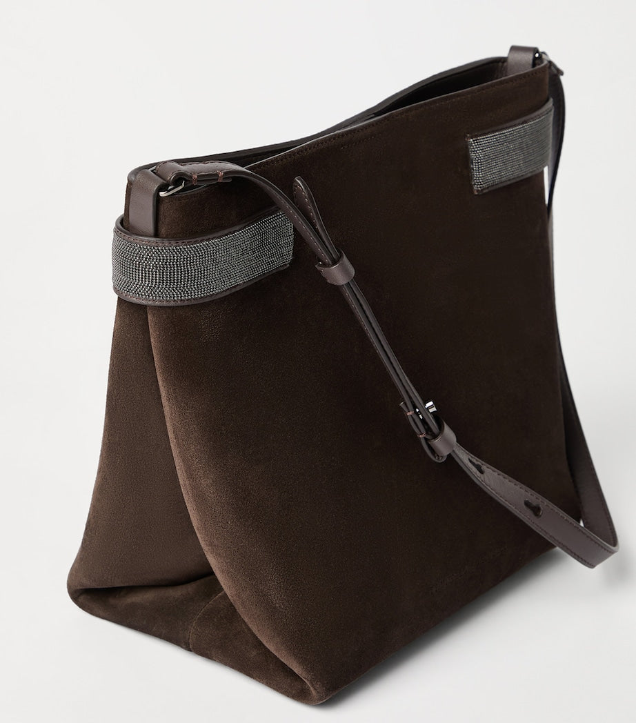 Suede Essence Shoulder Bag