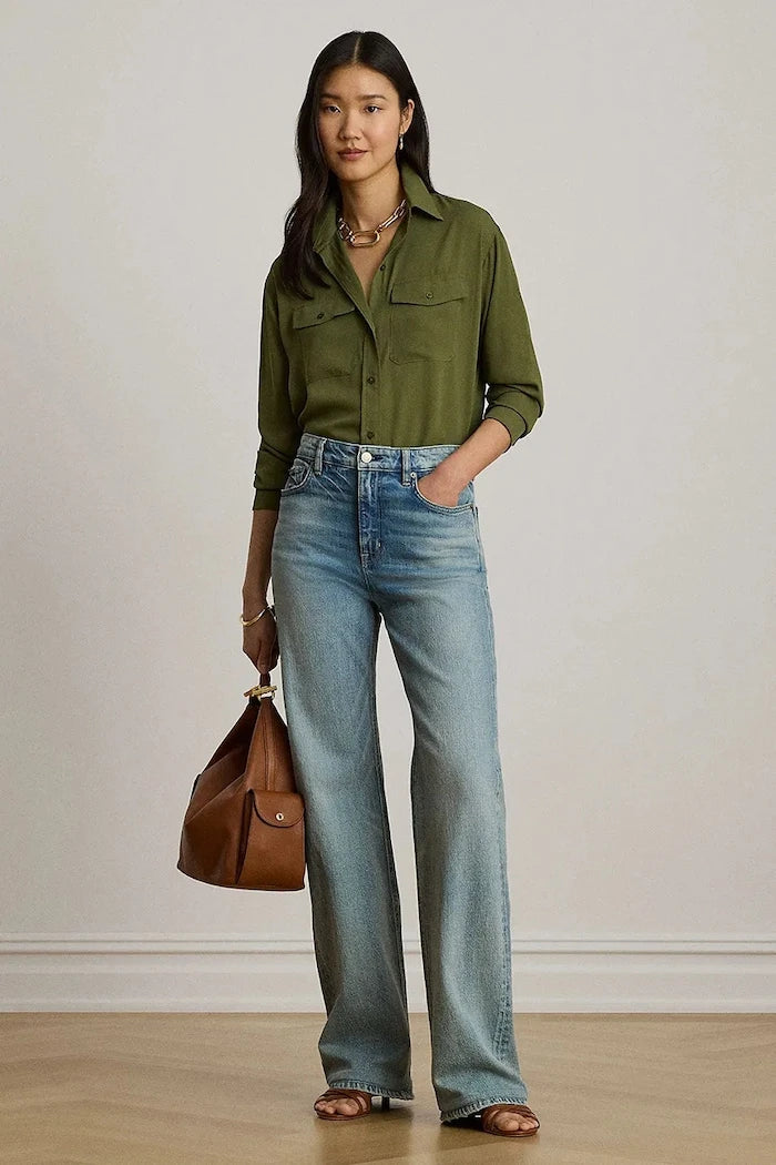 Lauren Ralph Lauren Kadın Gömlek