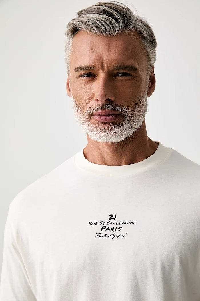 Karl Lagerfeld erkek pamuklu tişört