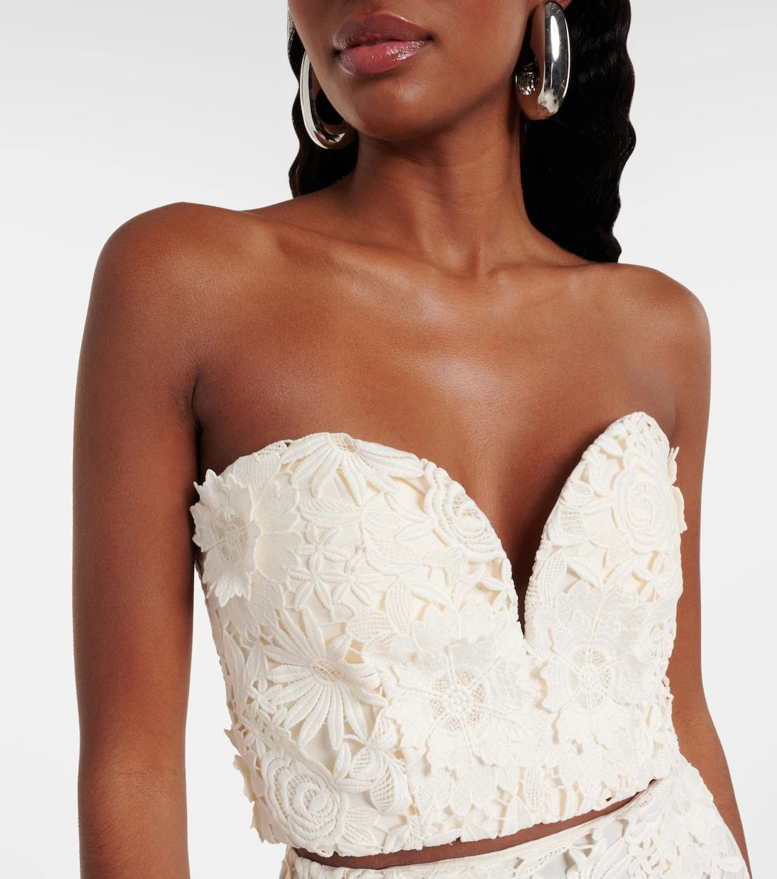 Rotate - Bridal lace bustier
