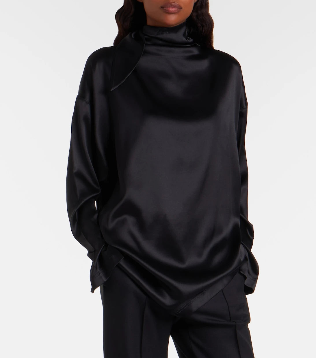 Phoebe Philo - Silk-blend satin blouse