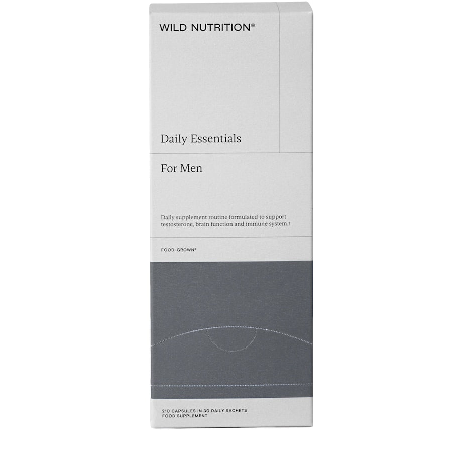 Wild Nutrition Food-Grown Daily Essentials for Men (210 Capsules)
