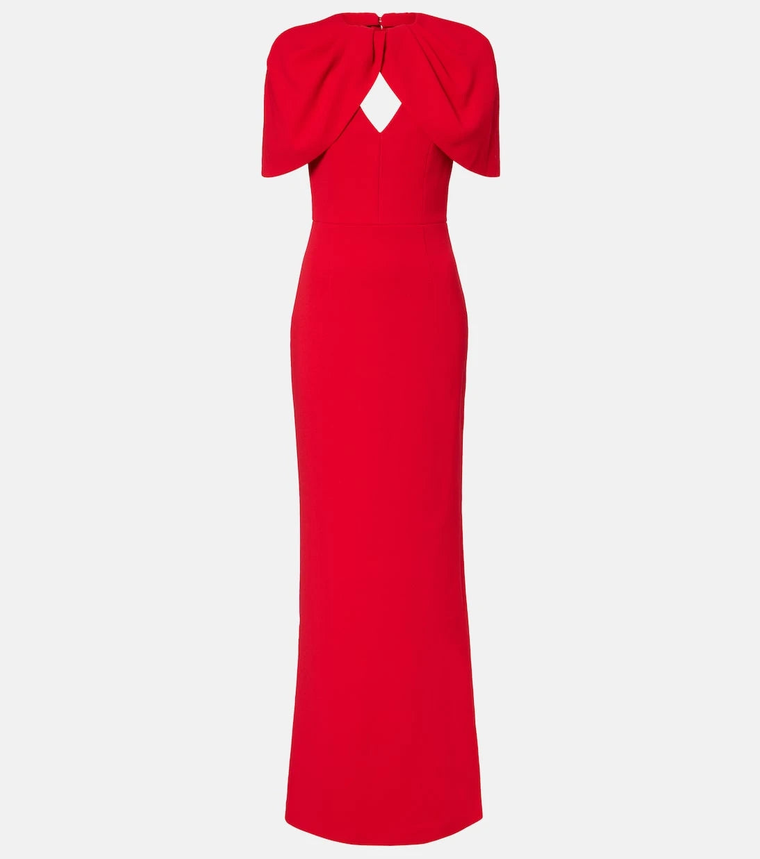 Rebecca Vallance - Cameron caped crêpe gown