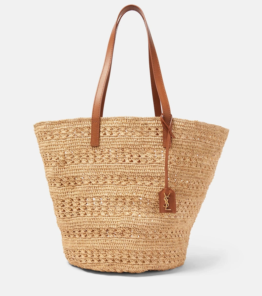 Saint Laurent - Panier Medium raffia basket bag