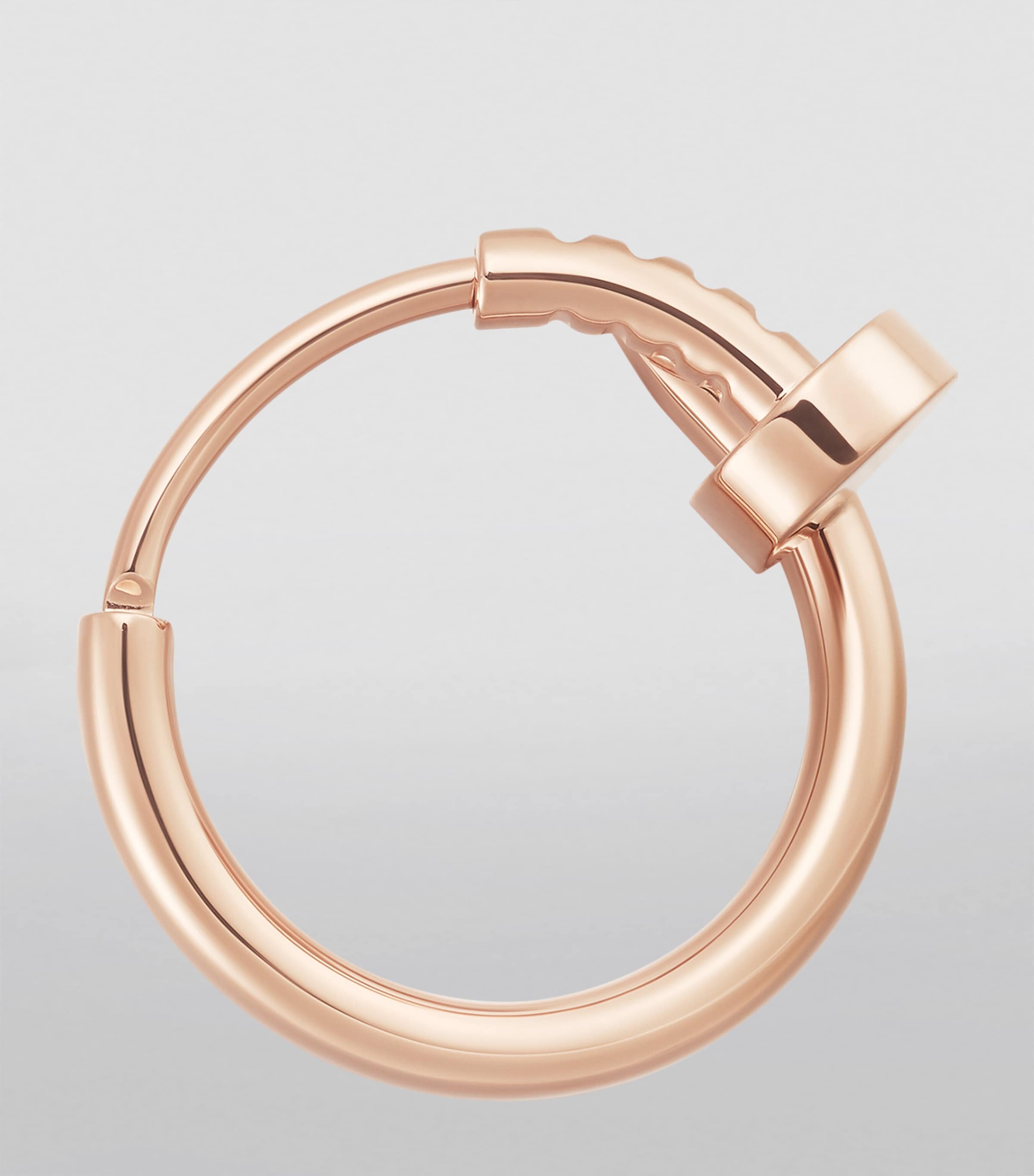Rose Gold Juste Un Clou Single Hoop Earring