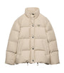 Neutral Down-Filled Puffer Jacket
