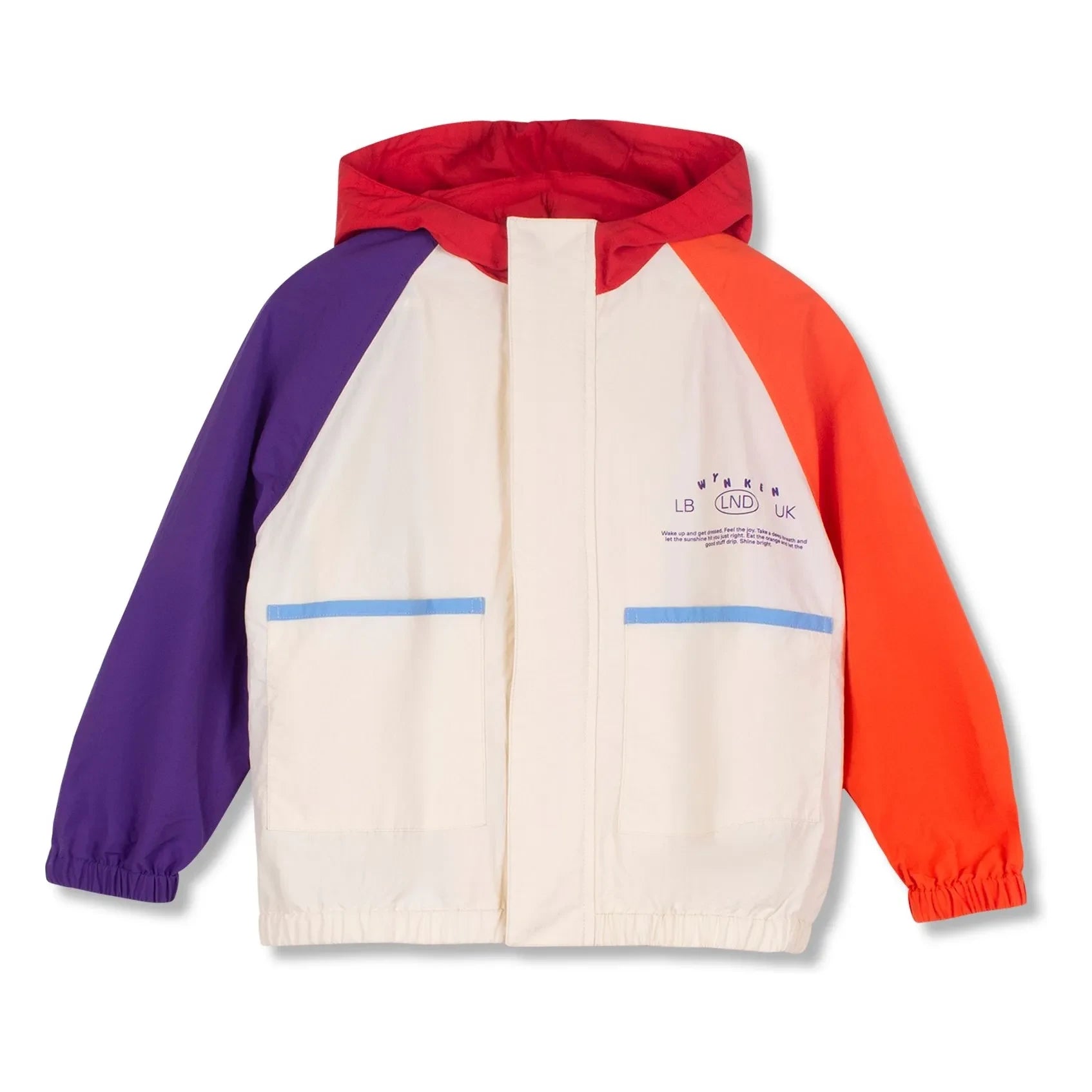 Wynken - Colorblock jacket | Ecru
