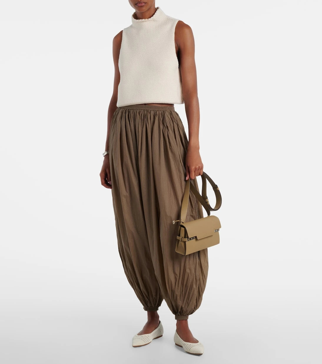 Delvaux - Tempête City Small leather crossbody bag