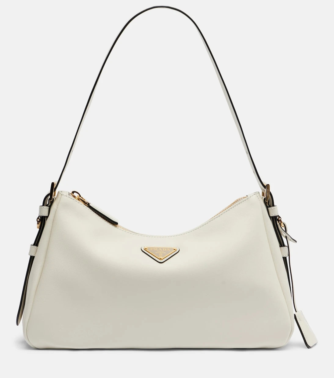 Prada - Prada Aimée Medium leather shoulder bag