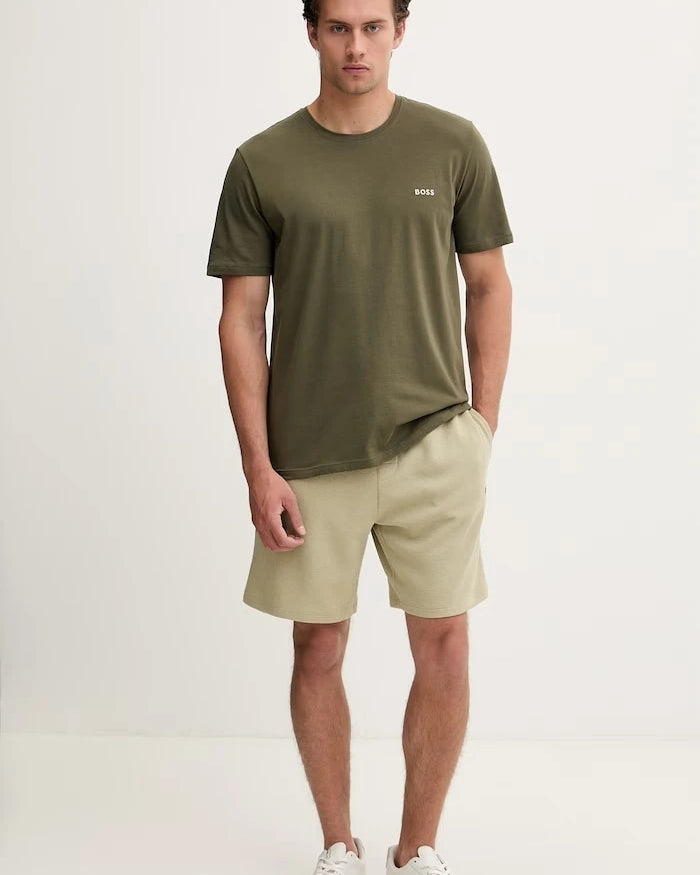 BOSS Erkek Ev Tişörtü Pamuklu Elastanlı Mix&Match T-Shirt R