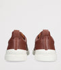 Leather Triple Stitch Sneakers