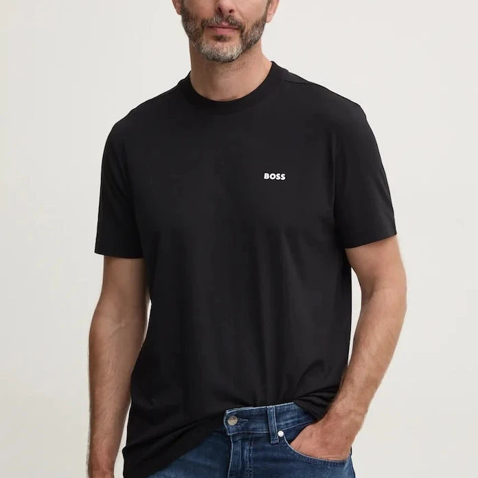 BOSS Green erkek pamuk elastan Tişört
