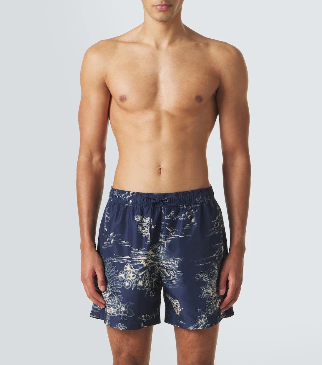 Moncler - Archivio floral swim trunks