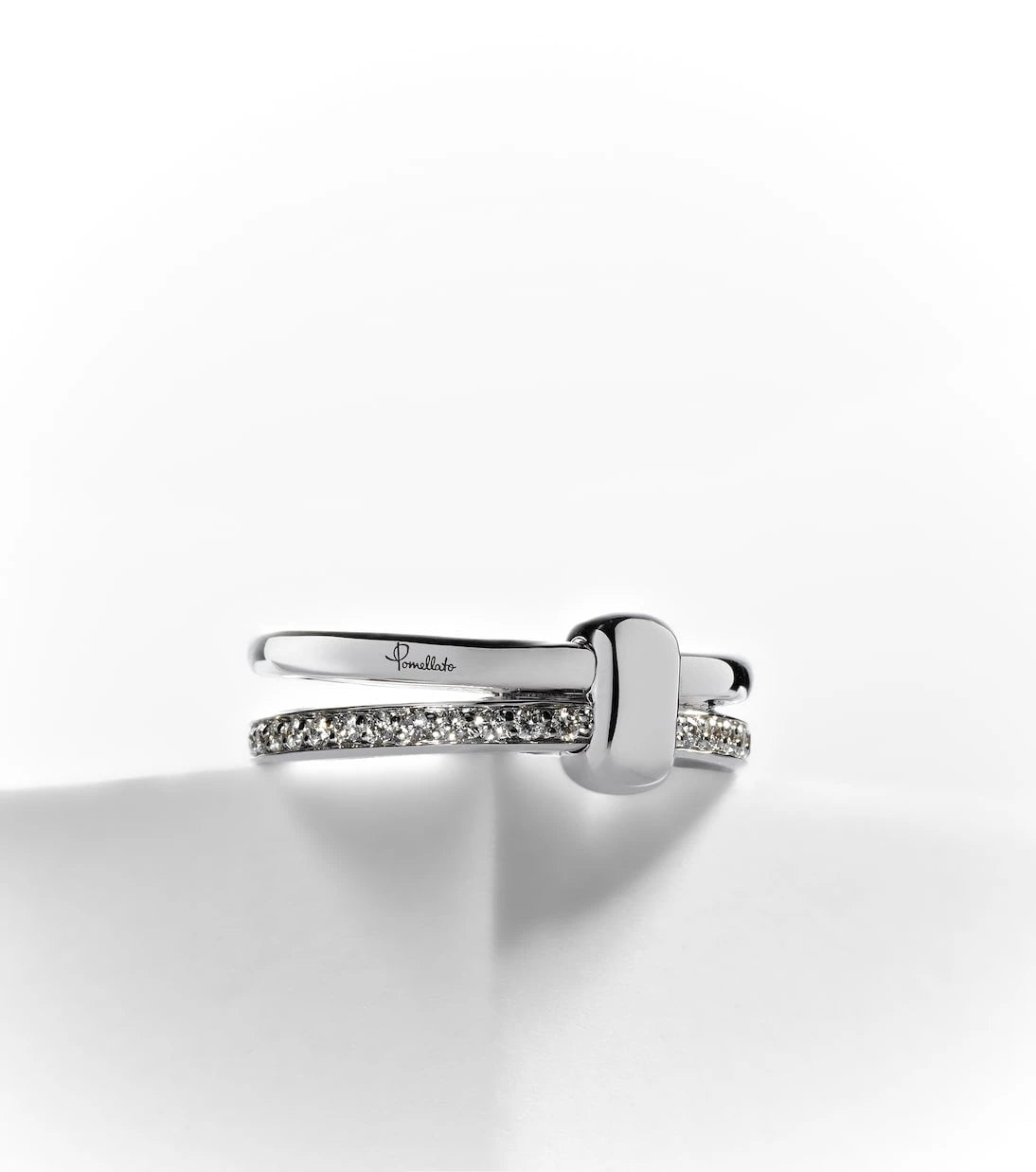 Pomellato - Pomellato Together 18kt white gold ring with diamonds