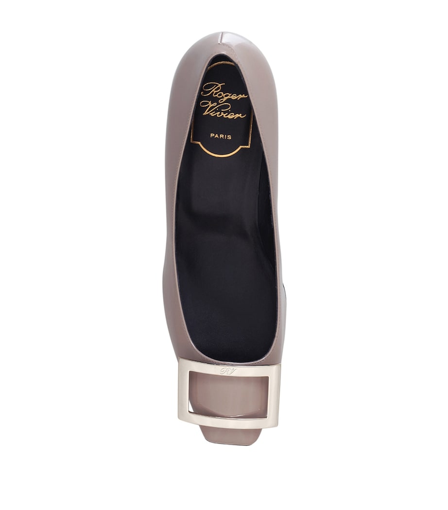 Roger Vivier Brown Belle Vivier Pumps 45