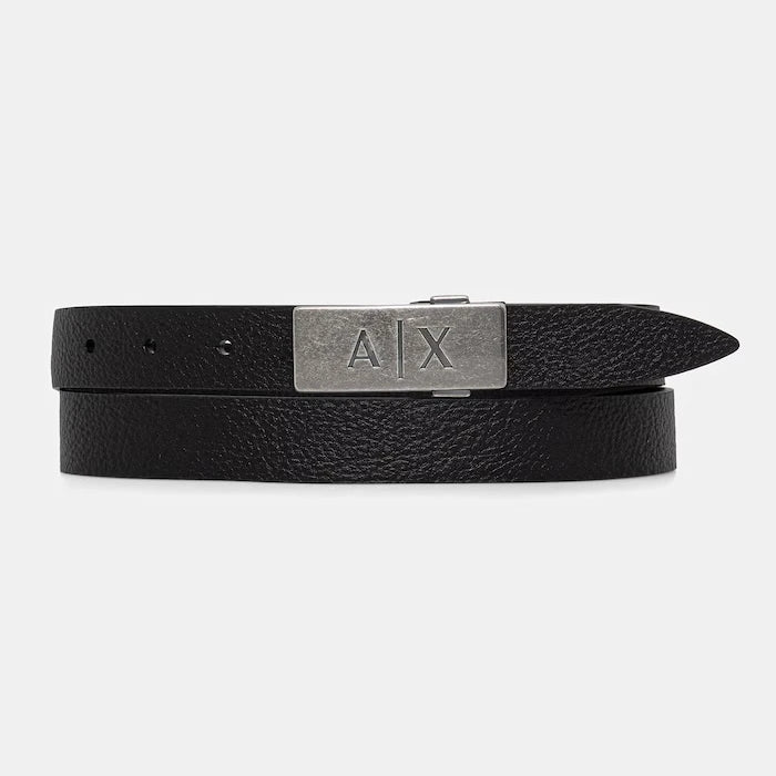 Armani Exchange колан мъжки от кожа