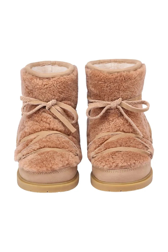 Çocuklar için deri kışlık botlar Cassia Boots