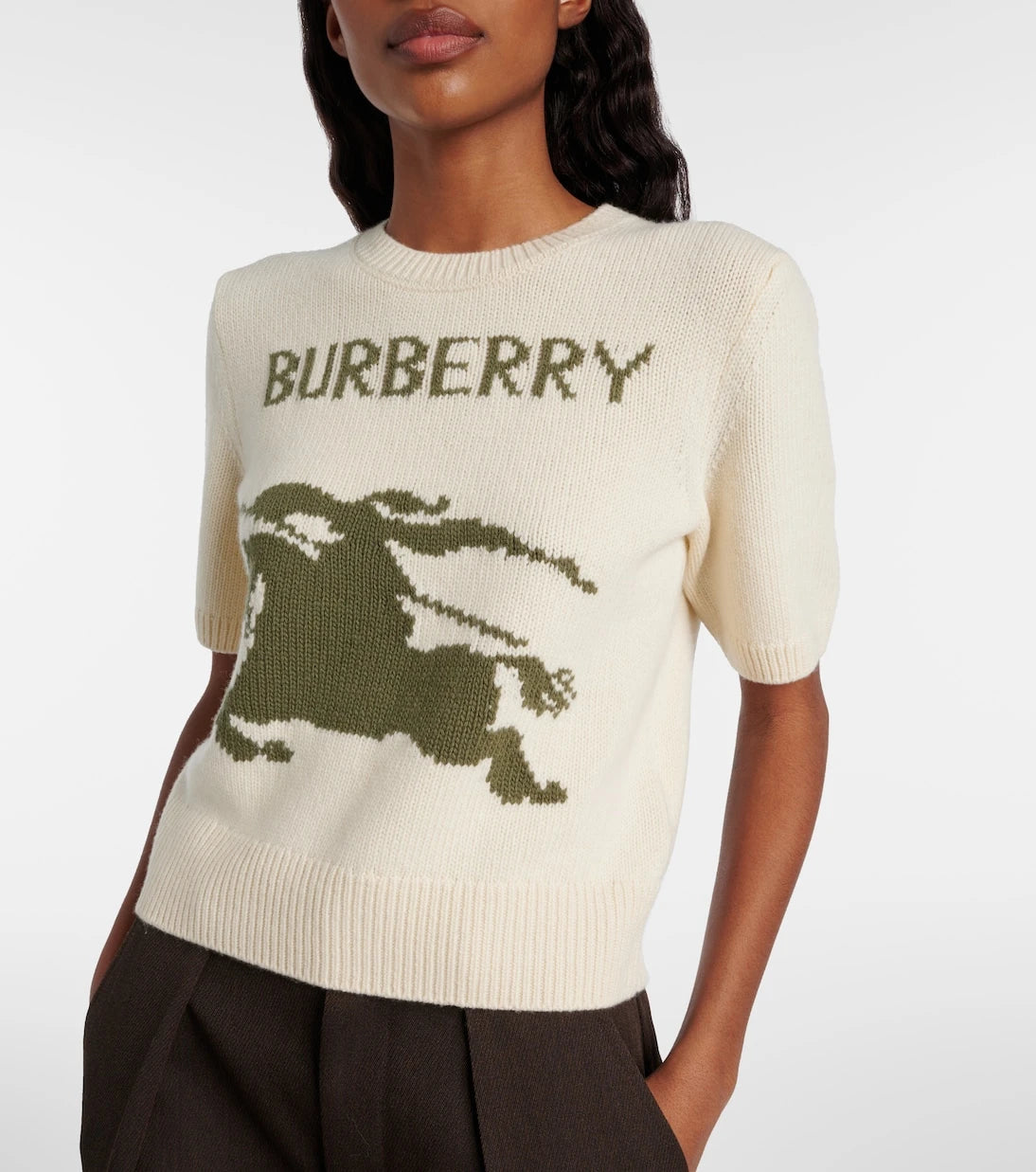 Burberry - EKD wool and cashmere sweater