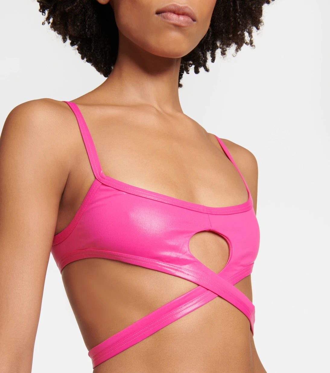 The Attico - Square wrap bikini