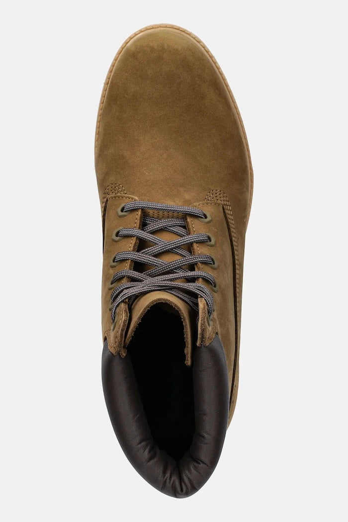 Timberland Premium 6 Inch Lace Up Waterproof Nubuk Outdoor Botları