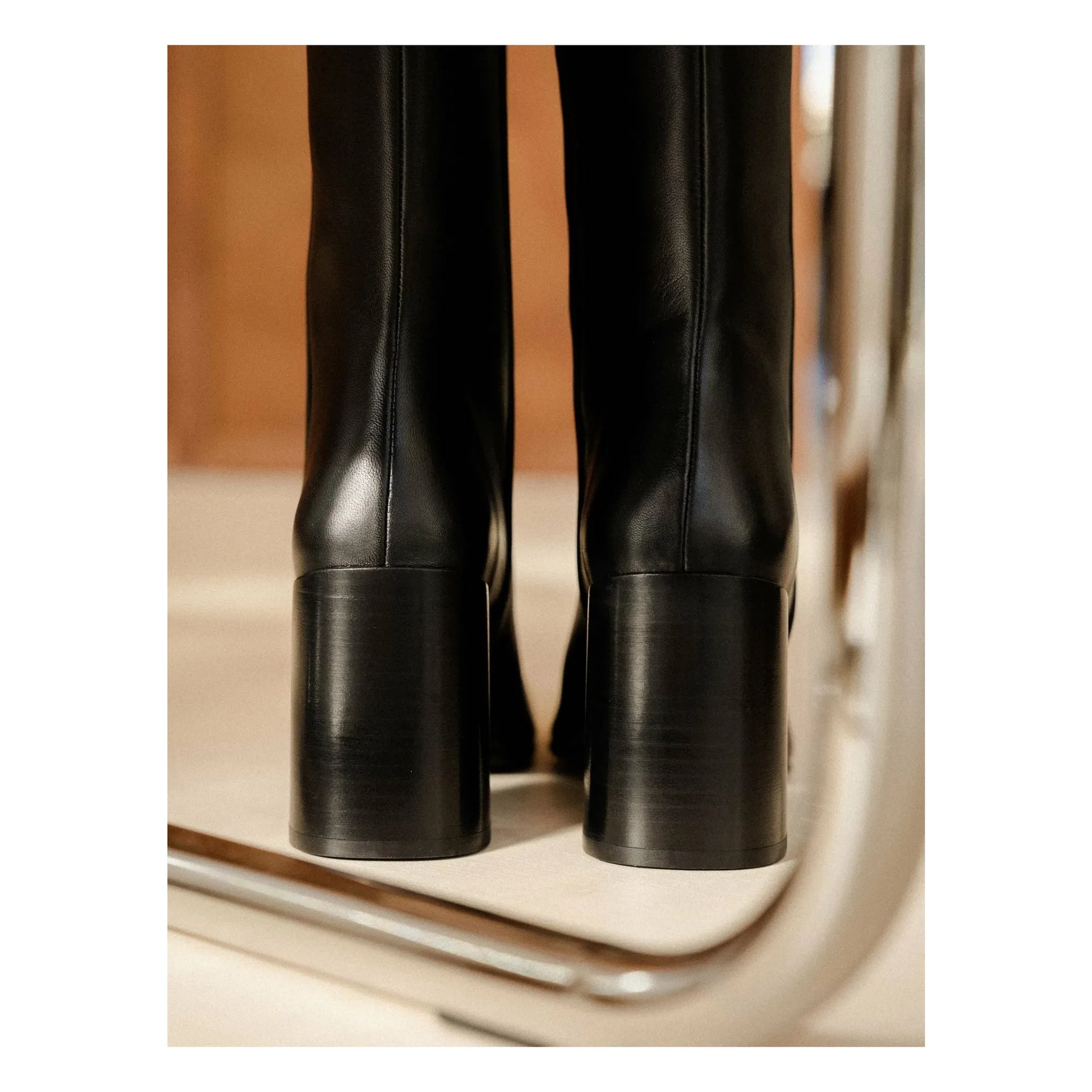 Bobbies - Hisaé Lamb leather boots | Black