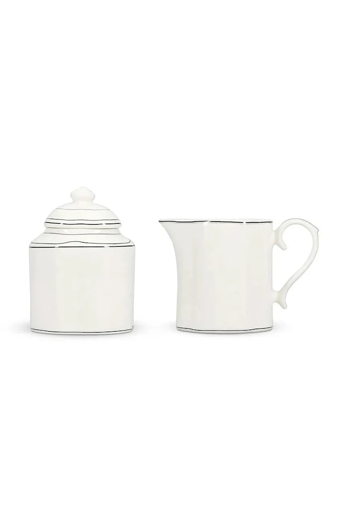 S|P Collection Porselen Şekerlik ve Sütlük Seti 290 ml