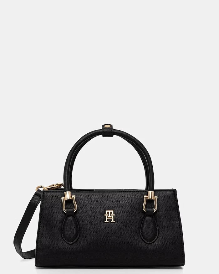 Tommy Hilfiger suni deri kadın crossbody çanta