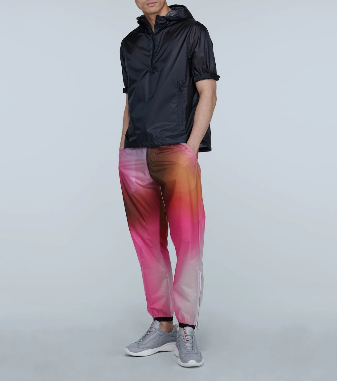 Prada - printed technical pants