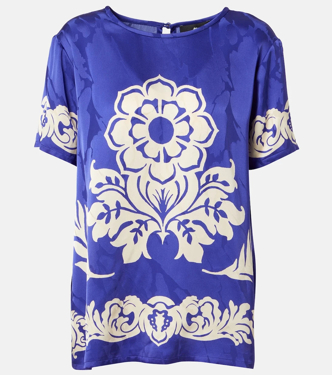 Etro - Floral satin top