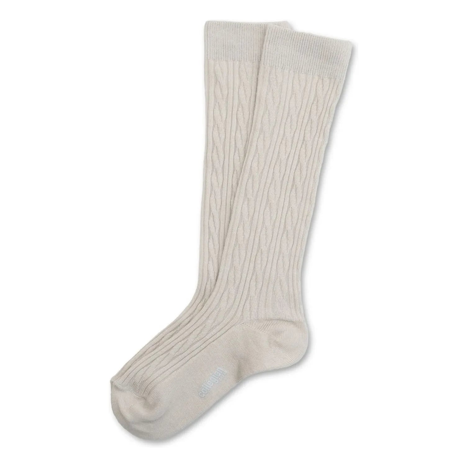Collégien - Alix Merino Wool High Socks | Off white