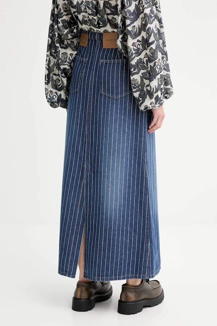MUNTHE LIVONO Pamuklu Denim Etek