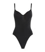 Skims Black Seamless Sculpt Thong Bodysuit