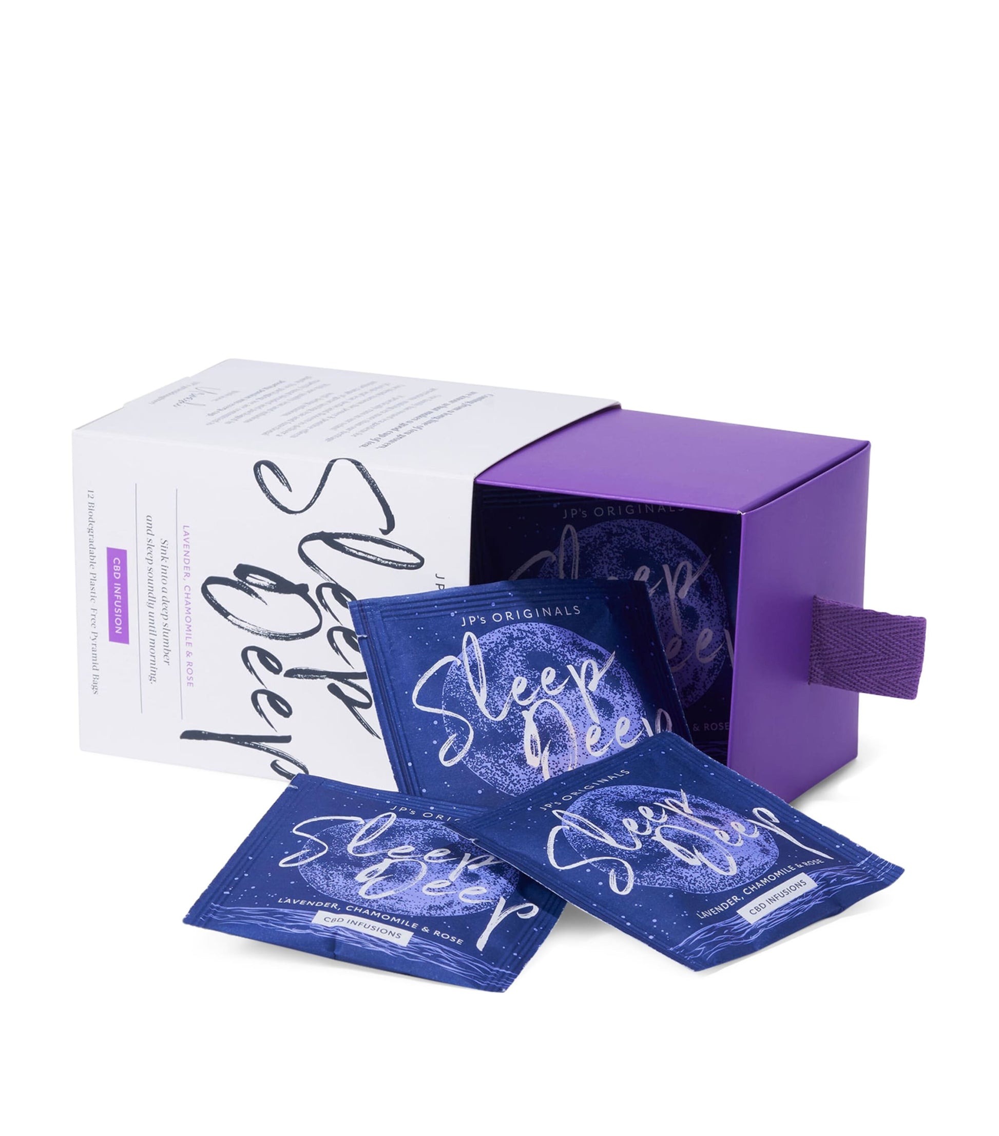 JP's Originals Sleep Deep Water-Soluble Tea Pyramids (108g)