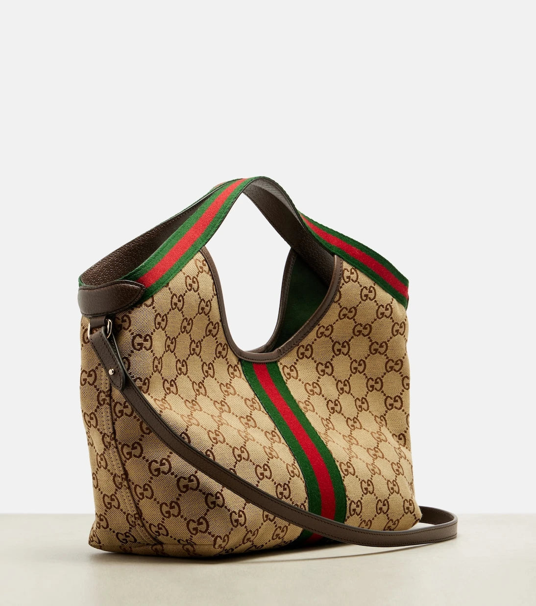 Gucci - حقيبة توت صغيرة غوتشي جيليو GG قماشية