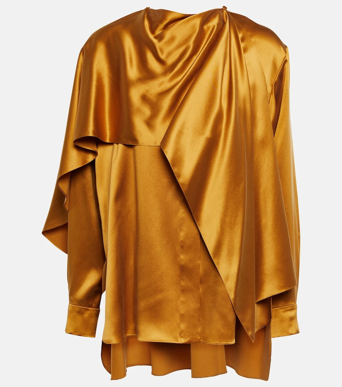 Roksanda - Kata draped silk satin top