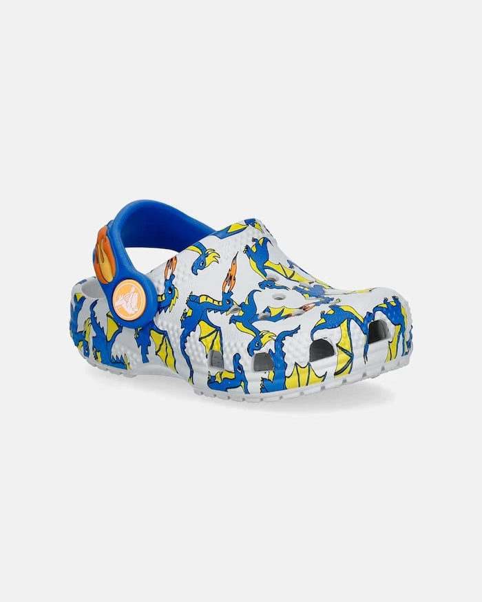Crocs CLASSIC DRAGON GRAPHIC CLOG T Çocuk Terlik