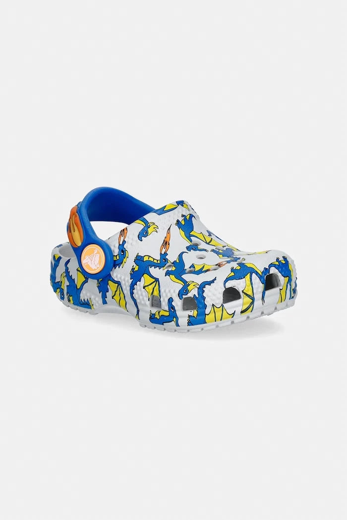 Crocs CLASSIC DRAGON GRAPHIC CLOG T Çocuk Terlik