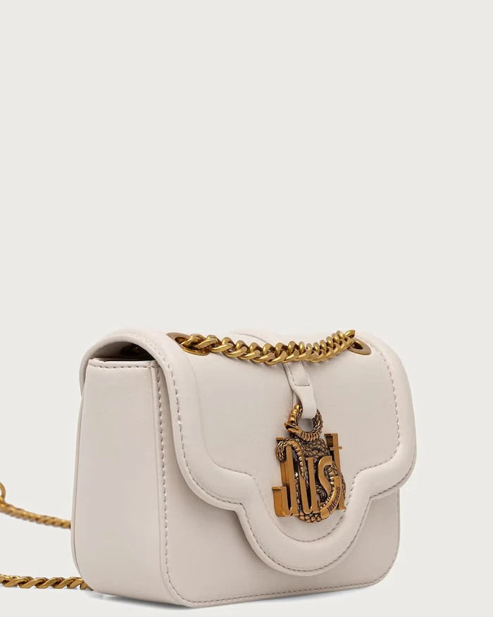 Just Cavalli suni deri kadın crossbody çanta
